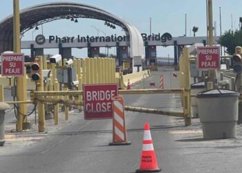 Cierran puente internacional Pharr-Reynosa por bloqueo