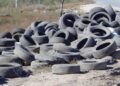 Habitantes piden vigilancia por incendio de llantas