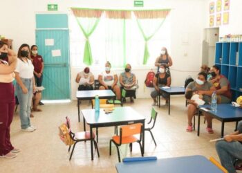 El ayuntamiento en conjunto con el DIF reynosa dan apoyo integral a centros educativos.