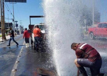 Ahogan fugas de agua en Reynosa