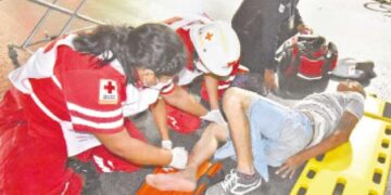 Conductor arroya a Ciclista provocando fractura y se da a la fuga